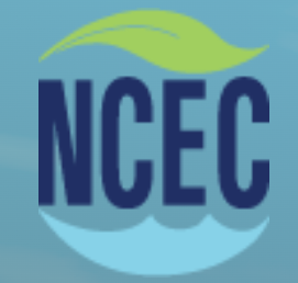 Georgia environmental conference logo over a beach scene